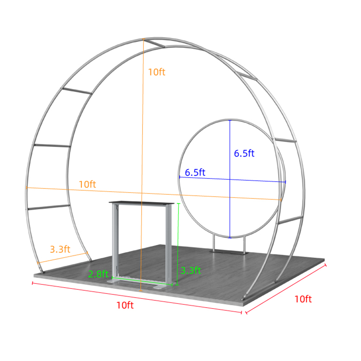 10'x10' Tradeshow Booth Kit - G Kit 4