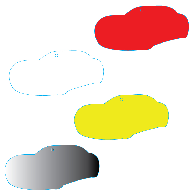 Car Shape Custom Air Fresheners - Top 10 Scents 2