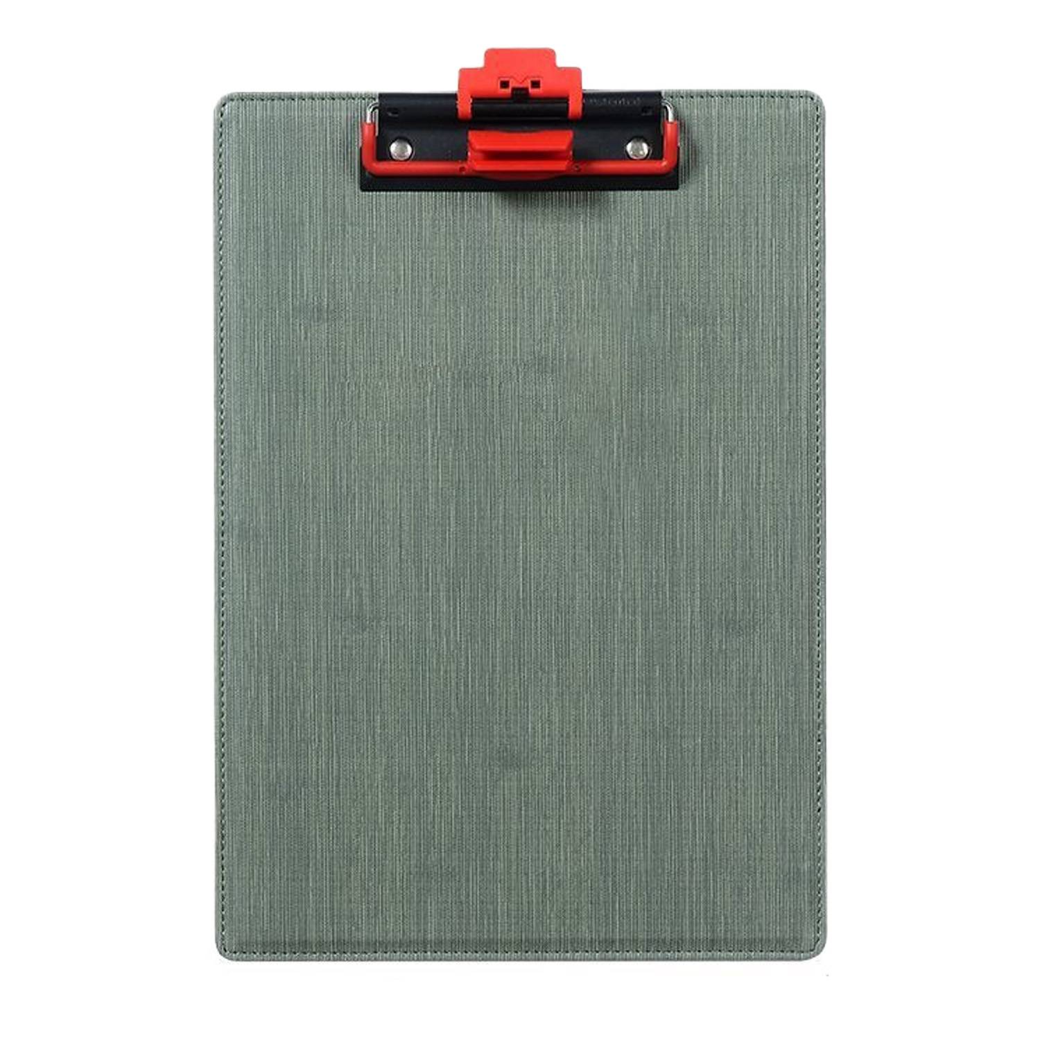 A4 PU Leather Clipboard w/ Pen Holder 3