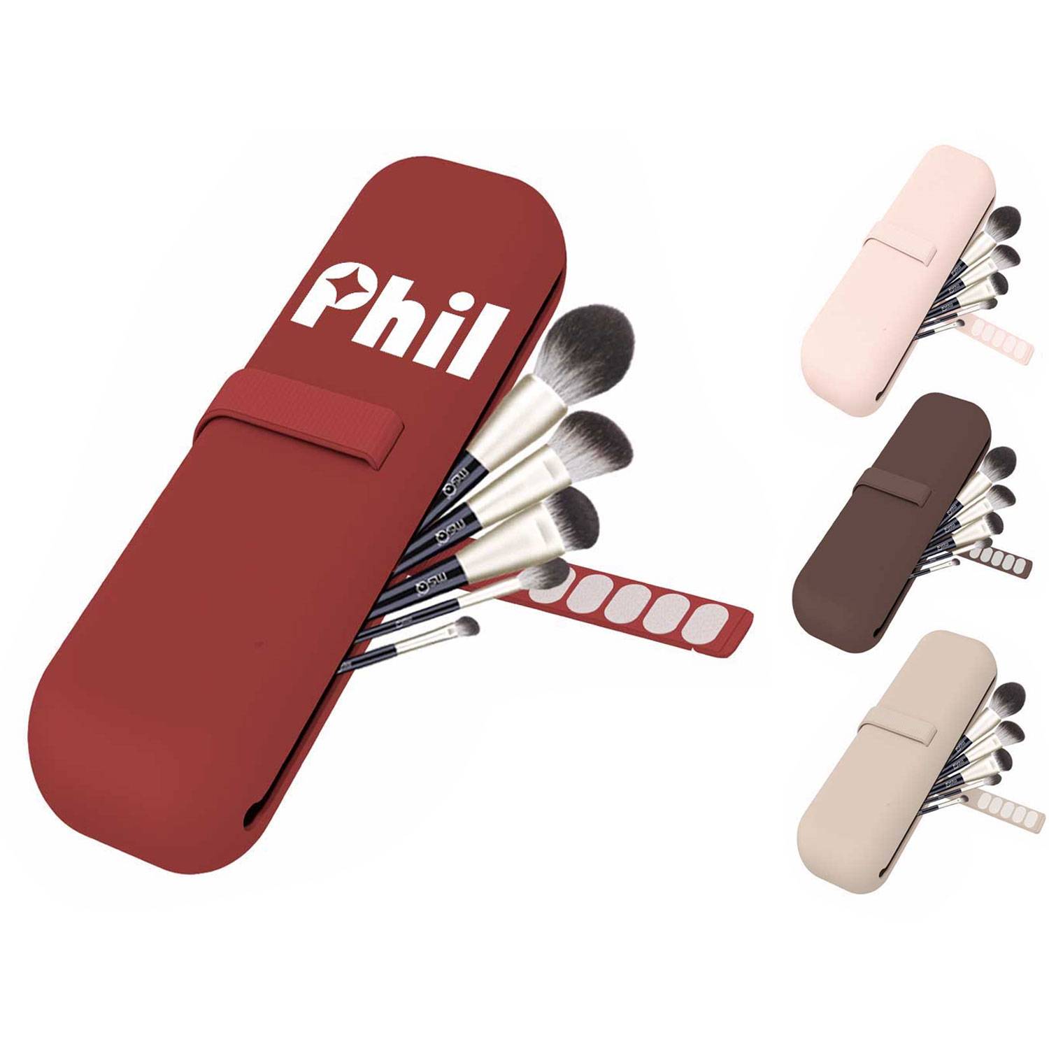 Makeup Brush & Sponge Holder Set Organizer 2