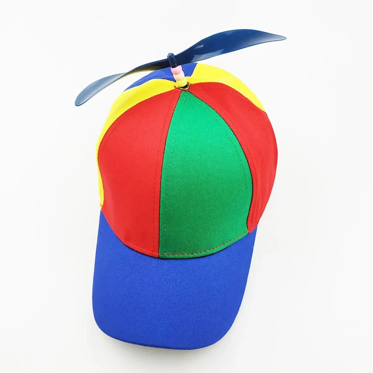 100% Cotton Detachable Propeller Bamboo Dragonfly Shade Cap 2
