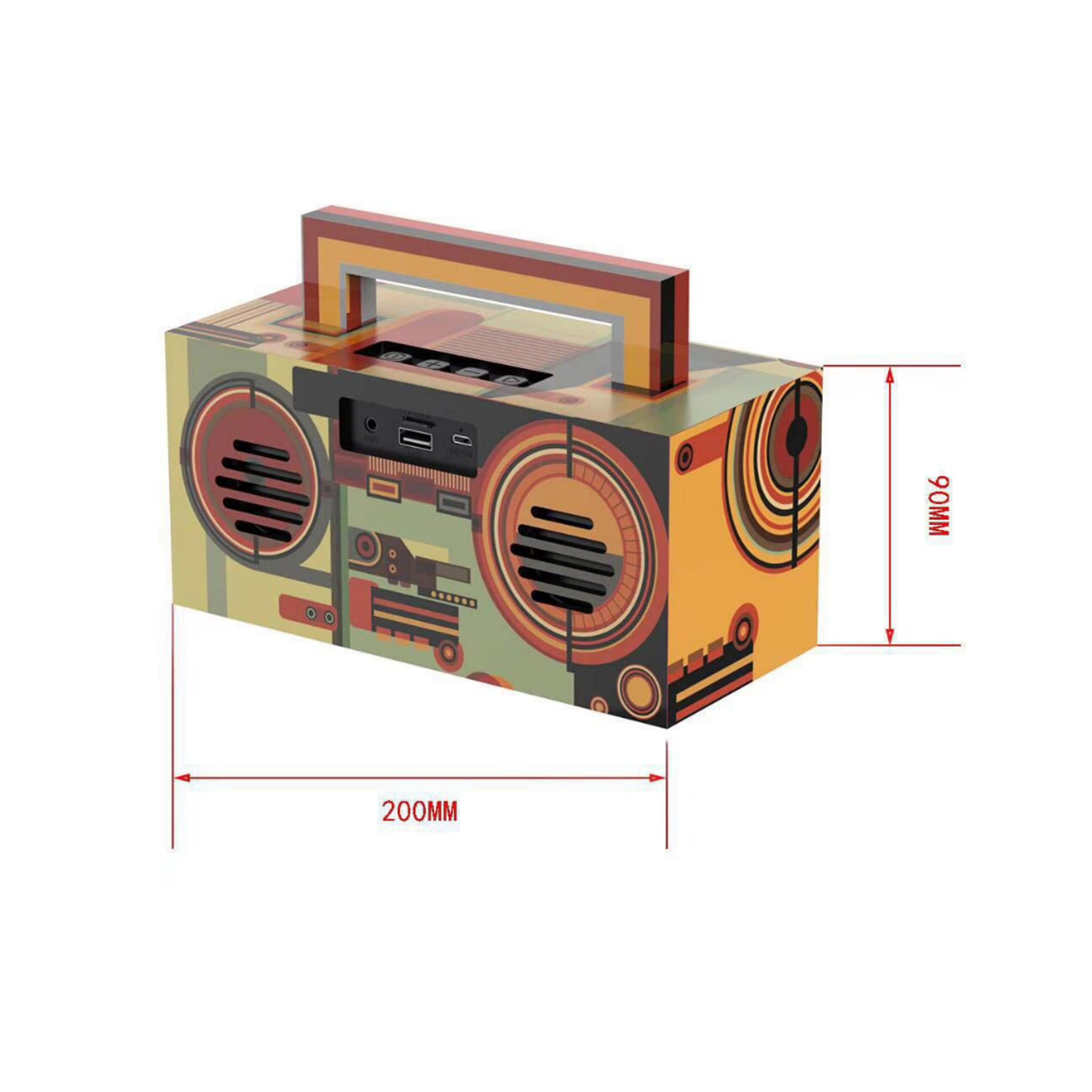 Creative Vintage Wireless Speaker (direct import) 4