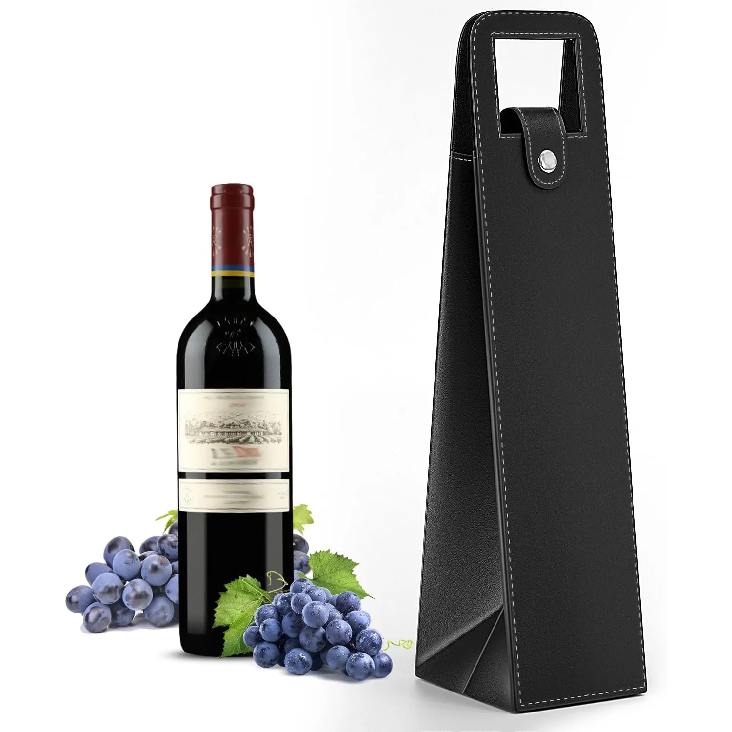 Pu Leather Wine Bags 2