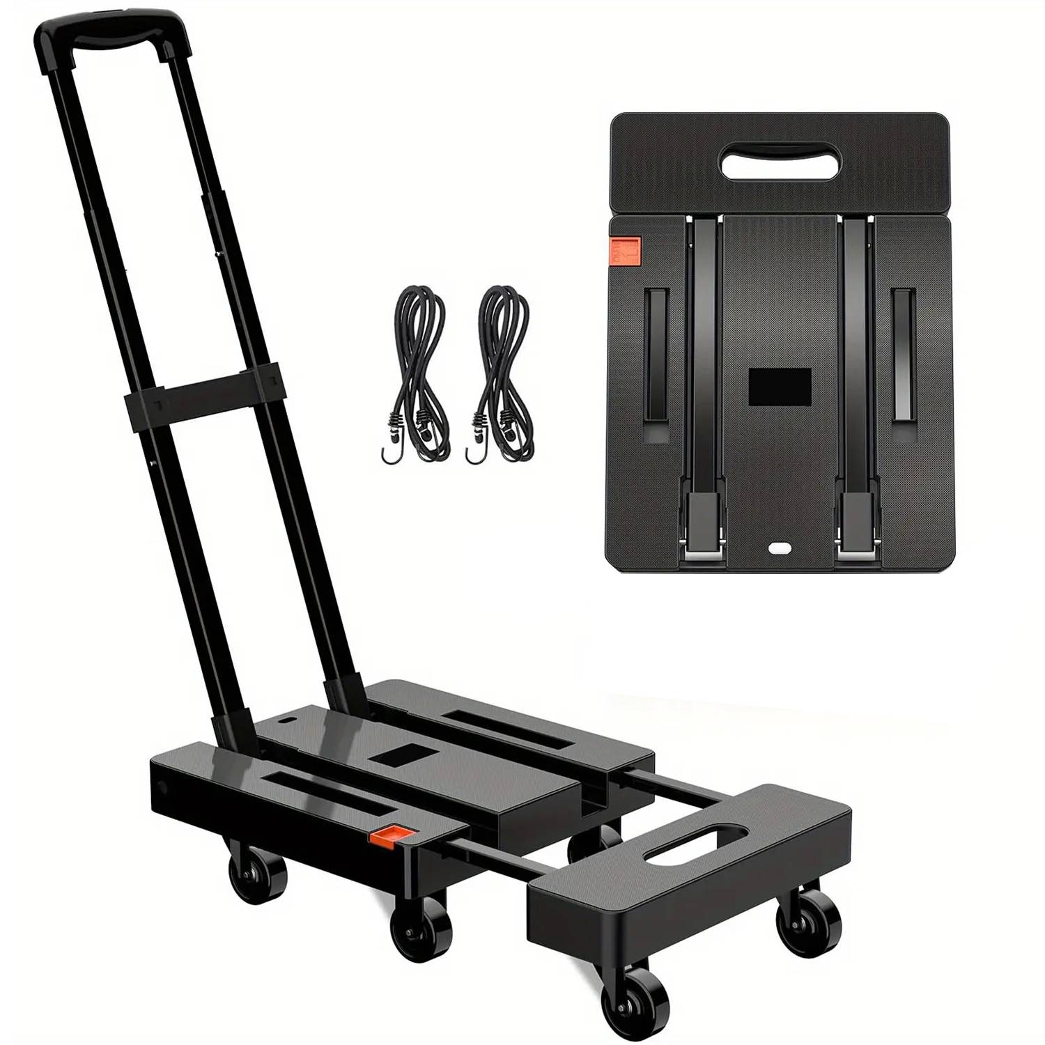 Portable Foldable Hand Cart w/ Wheels 2