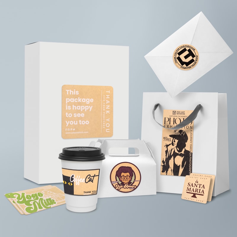 Kraft Paper Stickers 3