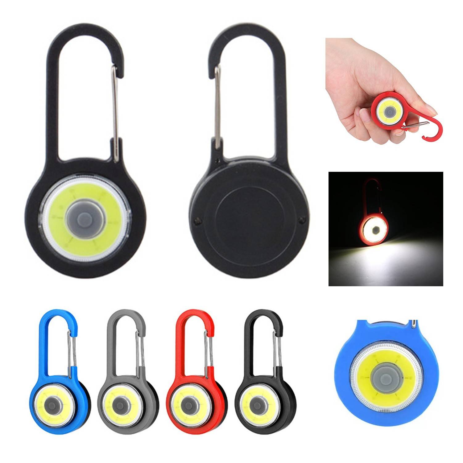 COB Light With Carabiner 2