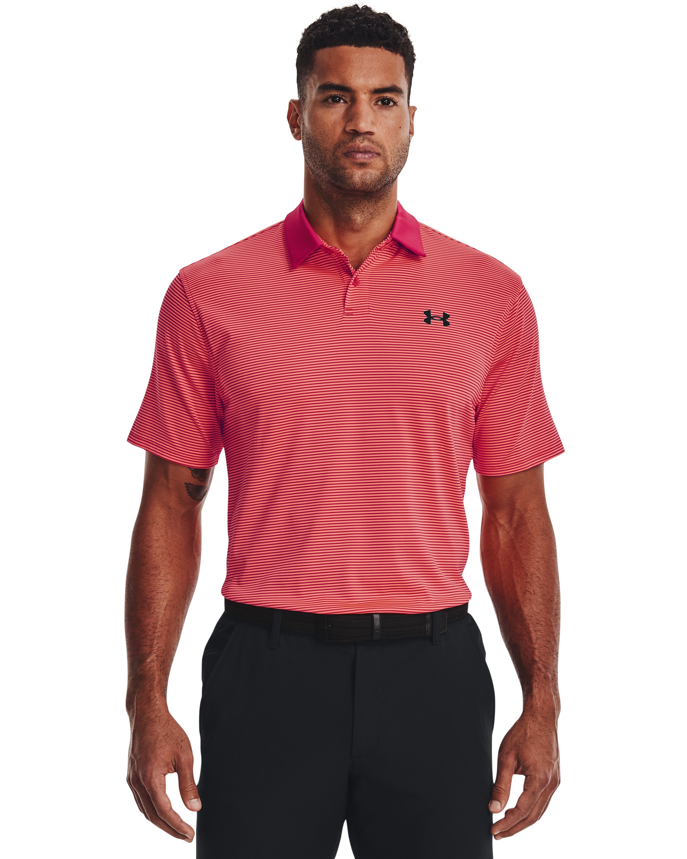 UA Performance Stripe Men's Polo 8