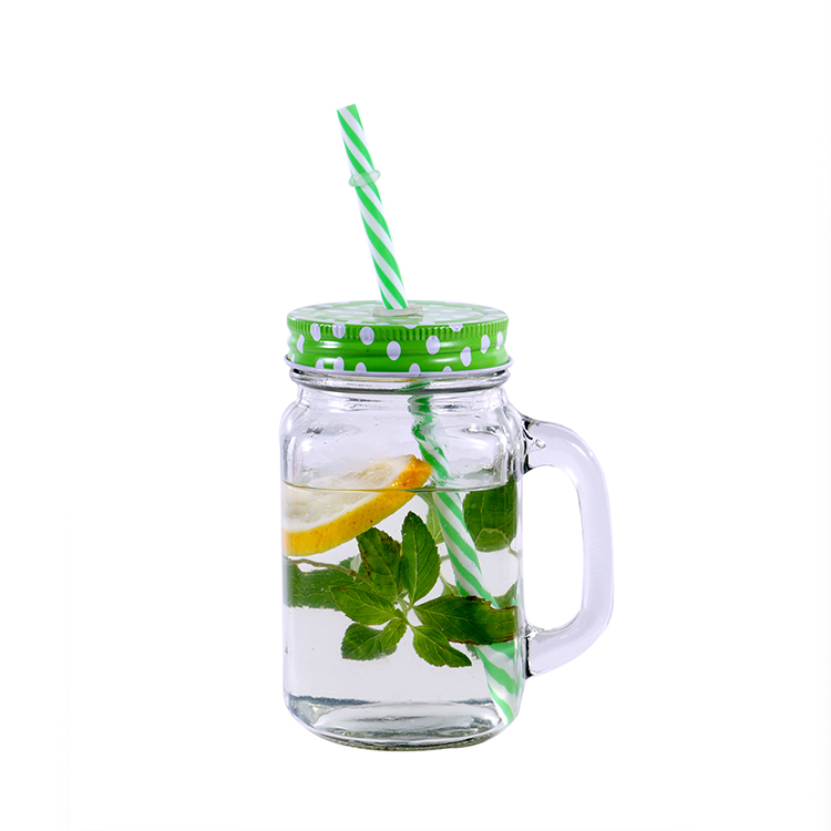 Mason Jar with Lid 4