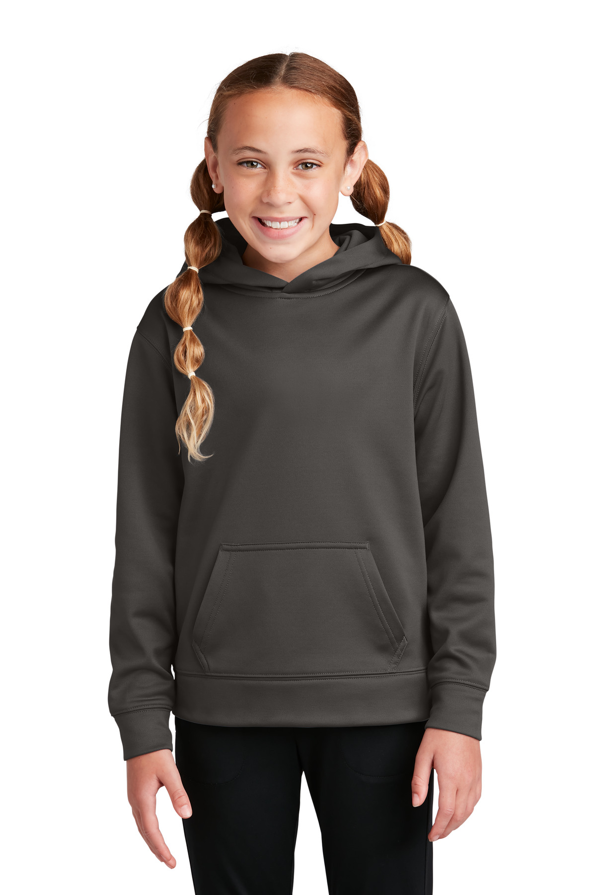 Sport-Tek® Youth Sport-Wick Fleece Hooded Pullover 32
