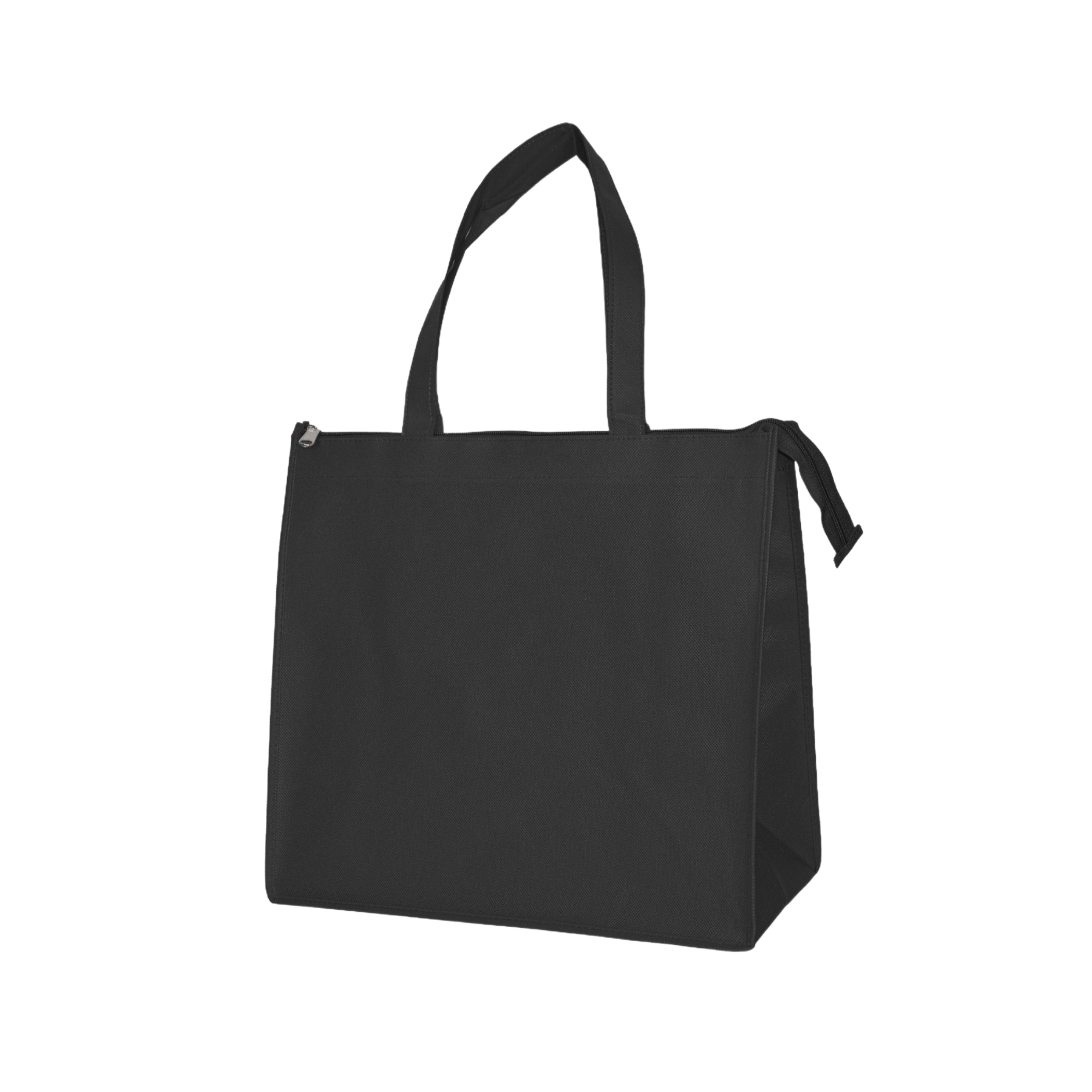 Non-Woven Reusable Grocery Zipper Tote Bags 4