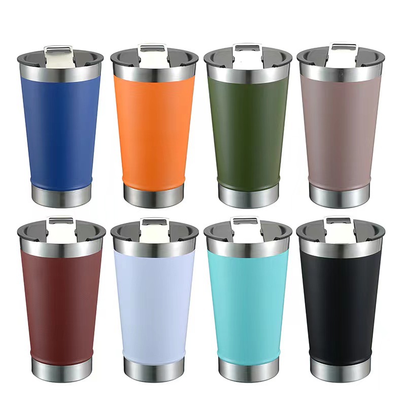 20 oz Insulated Tumbler Beer Mug with Bottle Opener 2