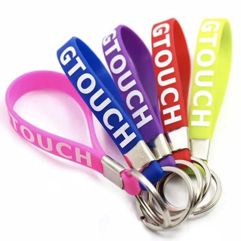 Custom Printed Wristband Keychains 3