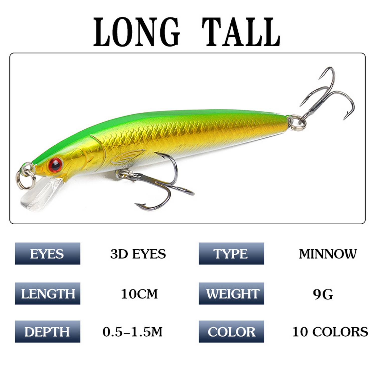 Holographic Fishing Lure 4