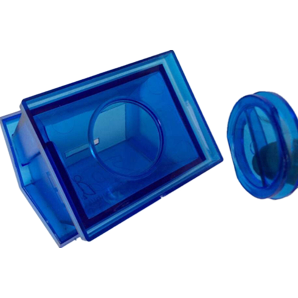 Transparent House Shaped Saving Pot Saving Bank 4