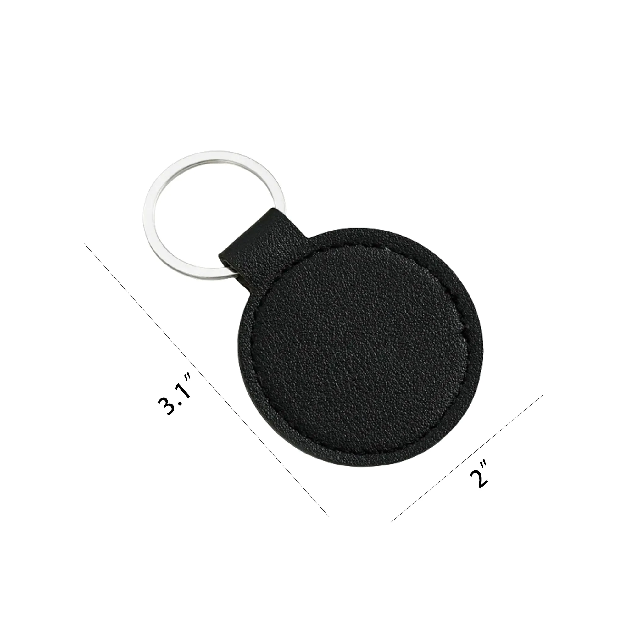 PU Leather Keychain 2