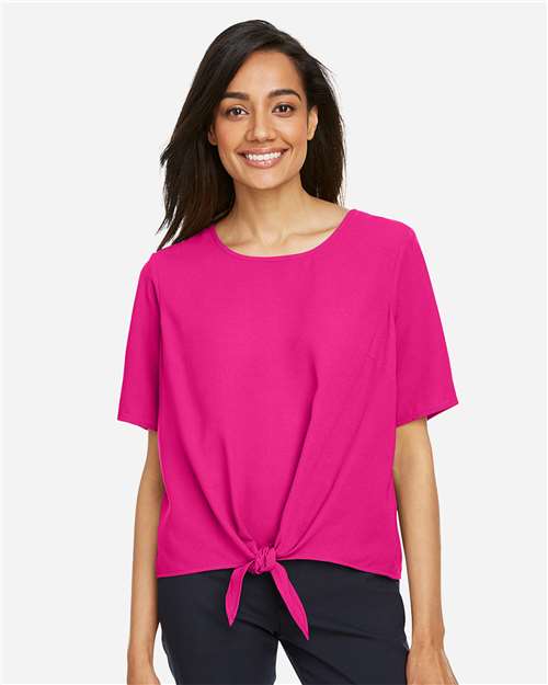 Women's Perfect Fit™ Tie Front Blouse - DP617W 22