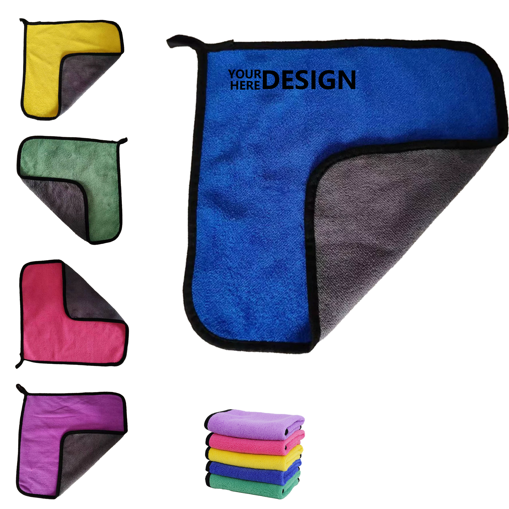 Two-Sided Coral Fleece Rag 3