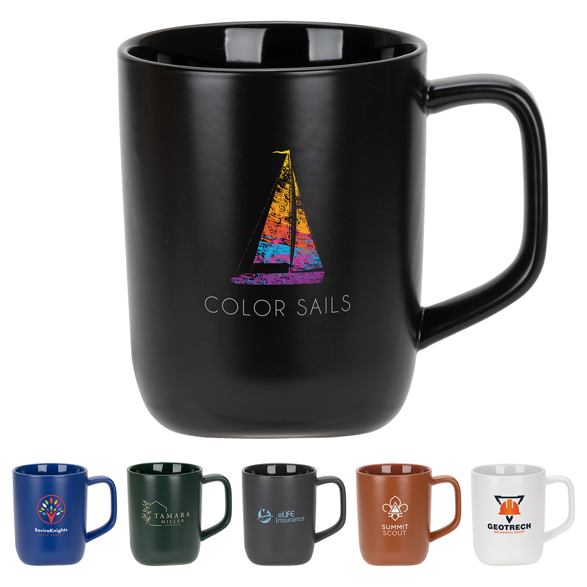 Marzano 18 oz Recycled Ceramic Mug 19
