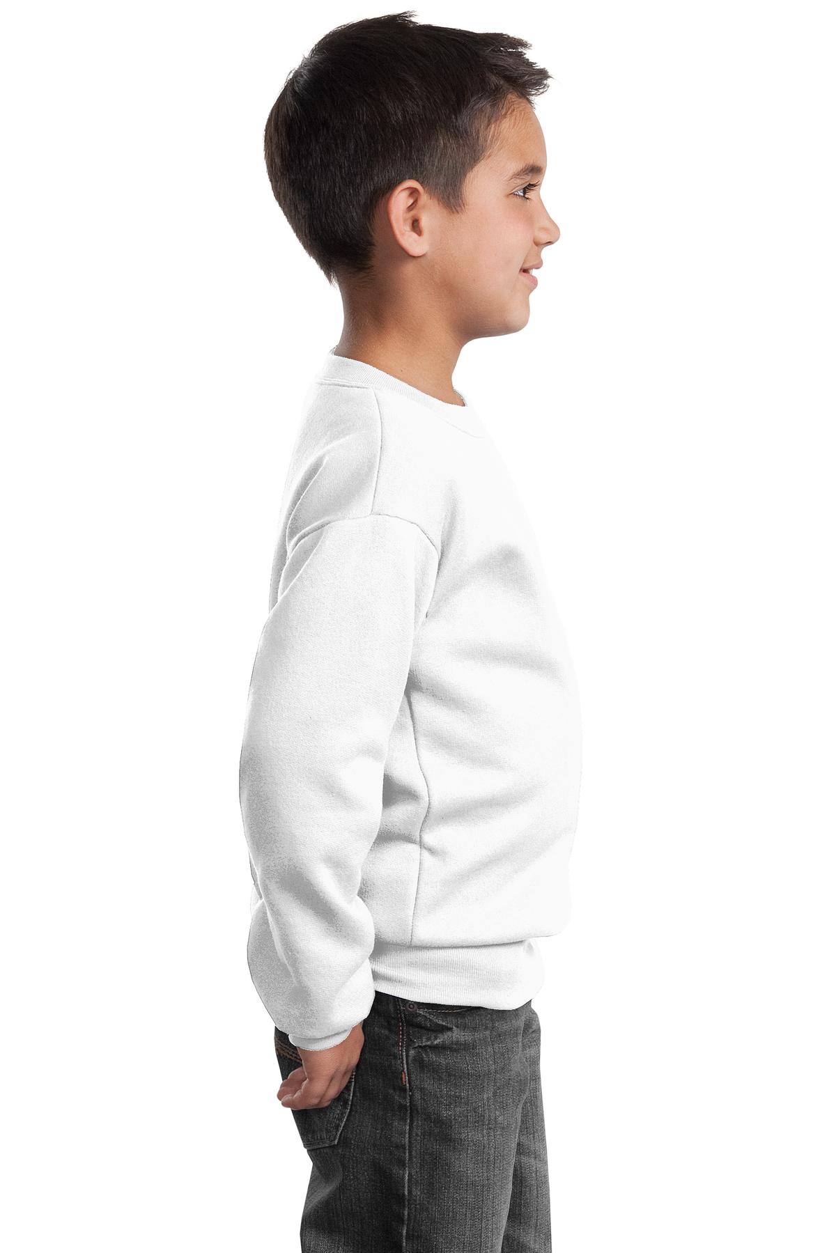 Port & Company® Youth Core Fleece Crewneck Sweatshirt 92