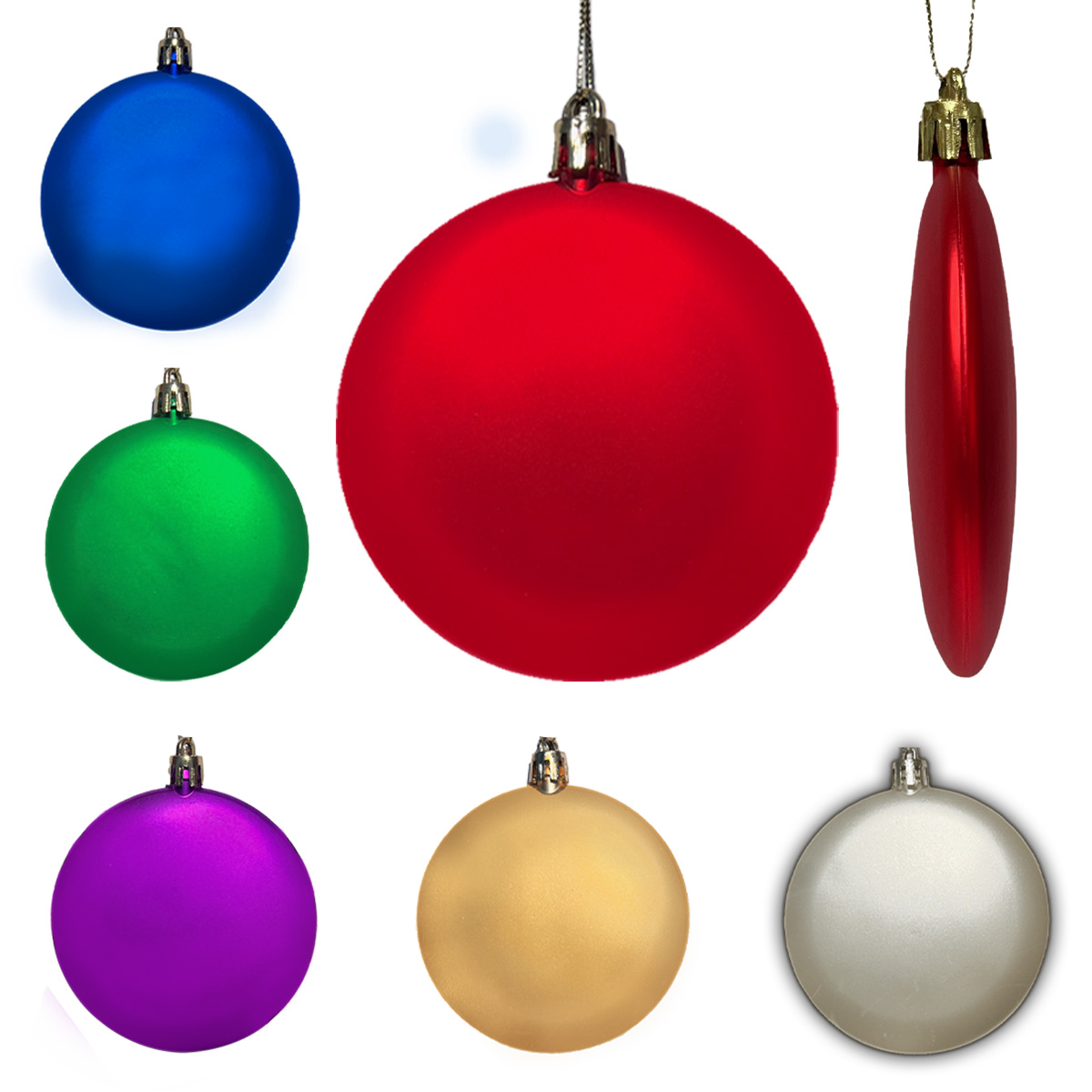 3" Festive Christmas Ornaments, Round 1