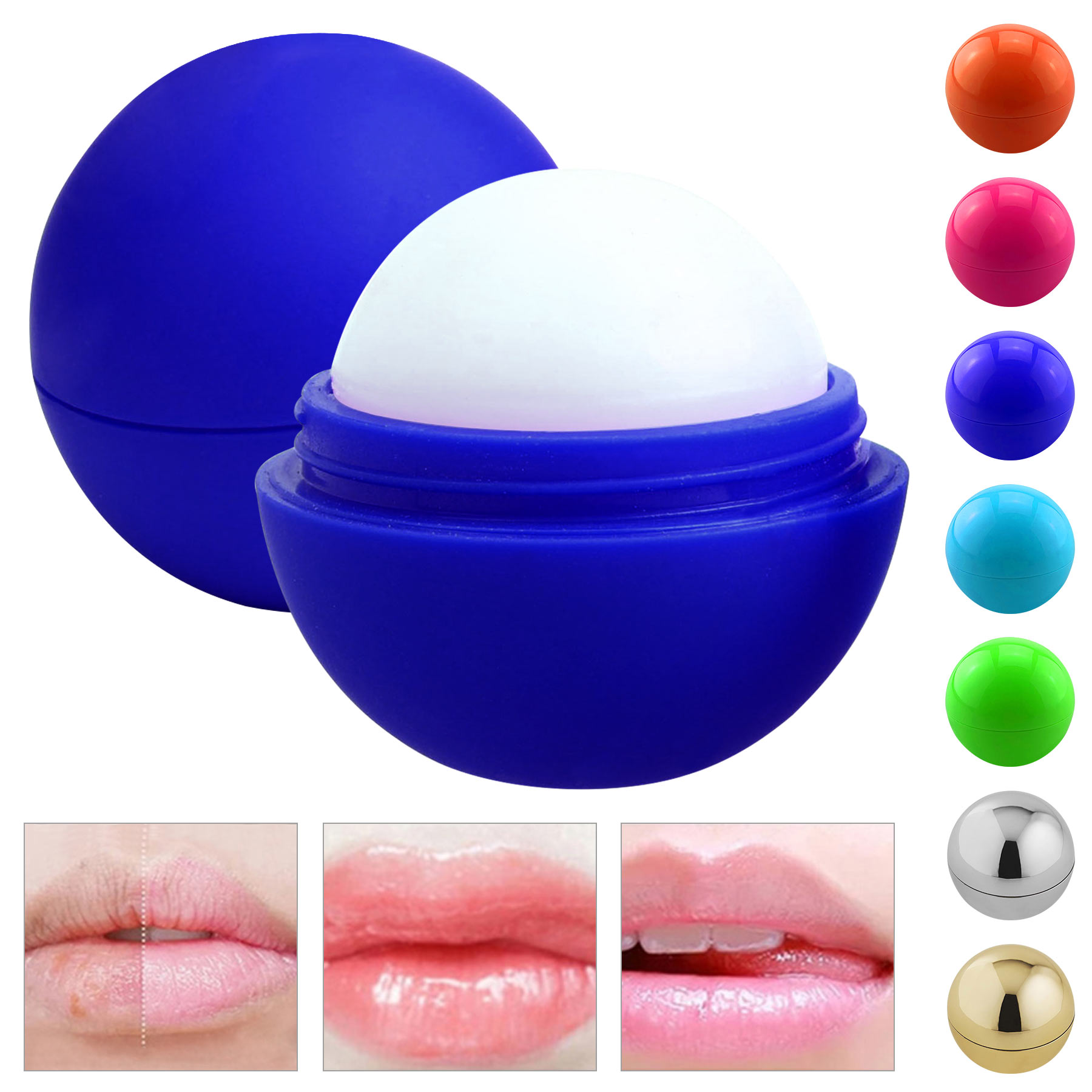 Round Lip Moisturizer Ball 1