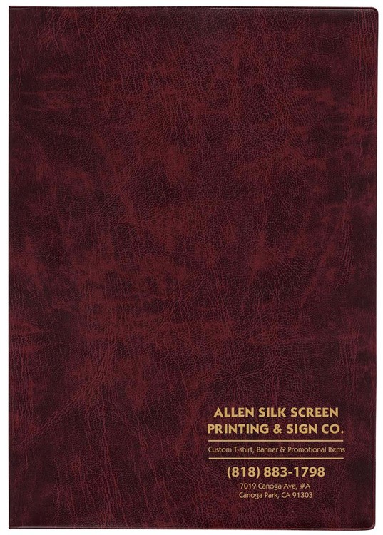 7 x 10 Executive Vinyl Cover Academic Planner 6