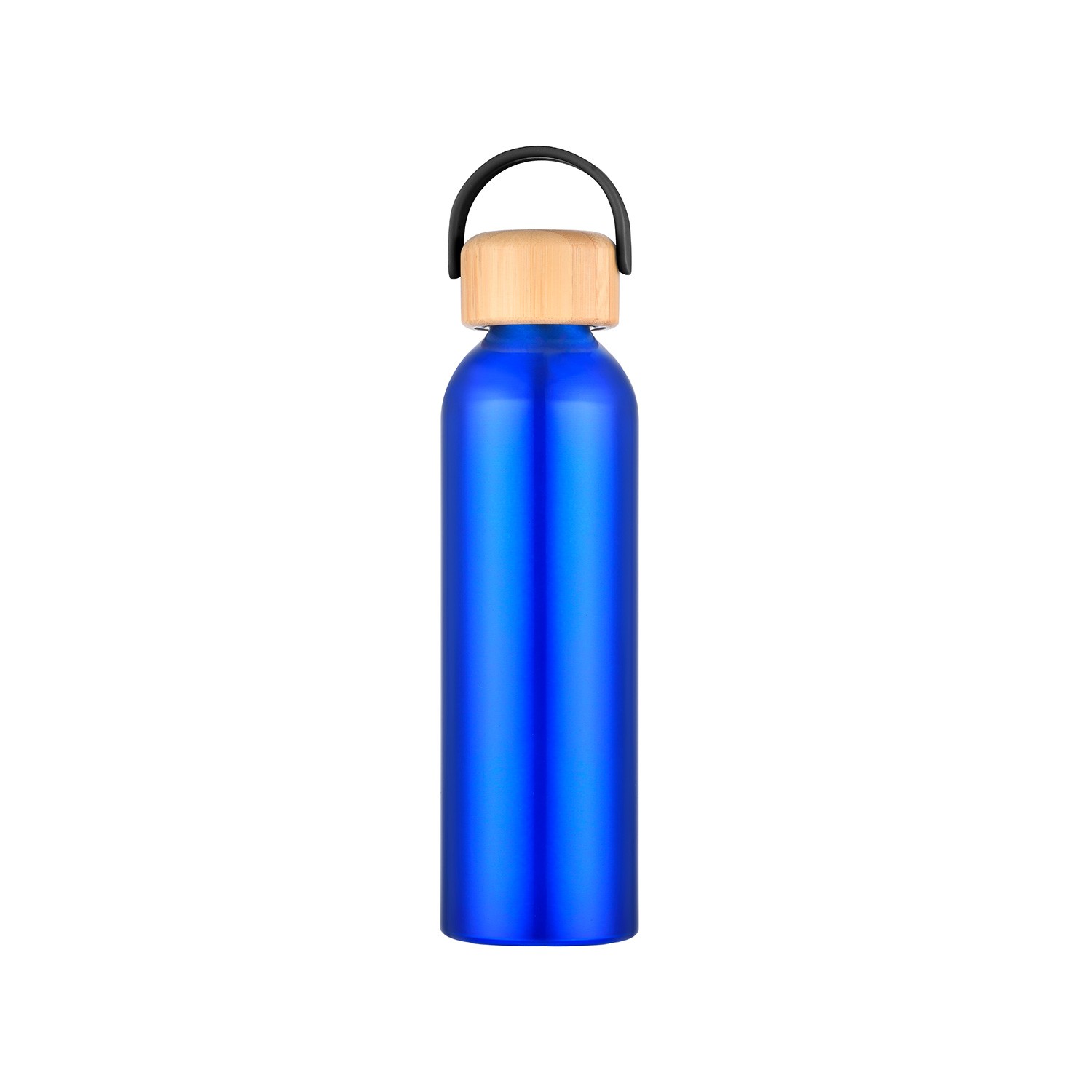 Juno 24 oz Recycled Aluminum Water Bottle with Bamboo Lid 7