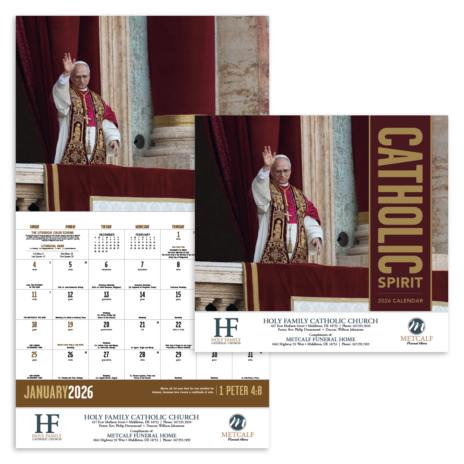 Good Value™ Catholic Spirit - Stapled Calendar 4