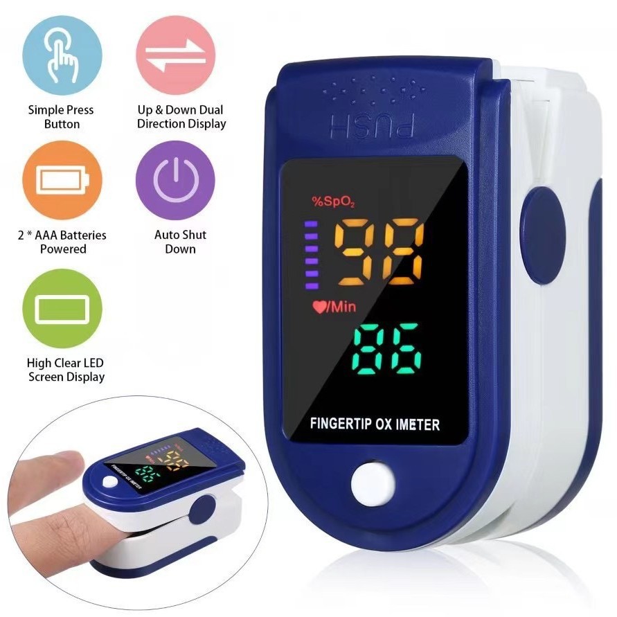 Portable Finger Clip Pulse Oximeter 2