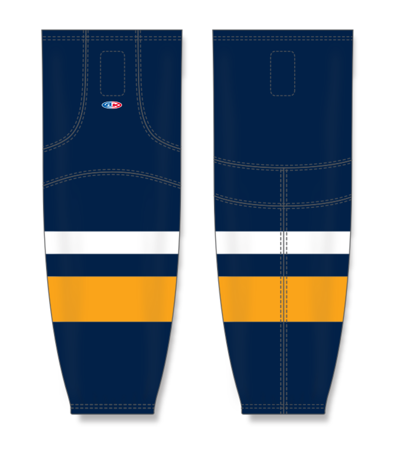 Cut & Sew Pro Hockey Socks HS2100-G151 3