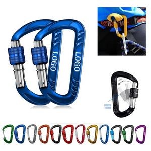 Multifunctional Top-grade Aerospace Aluminum Carabiner Clip 5