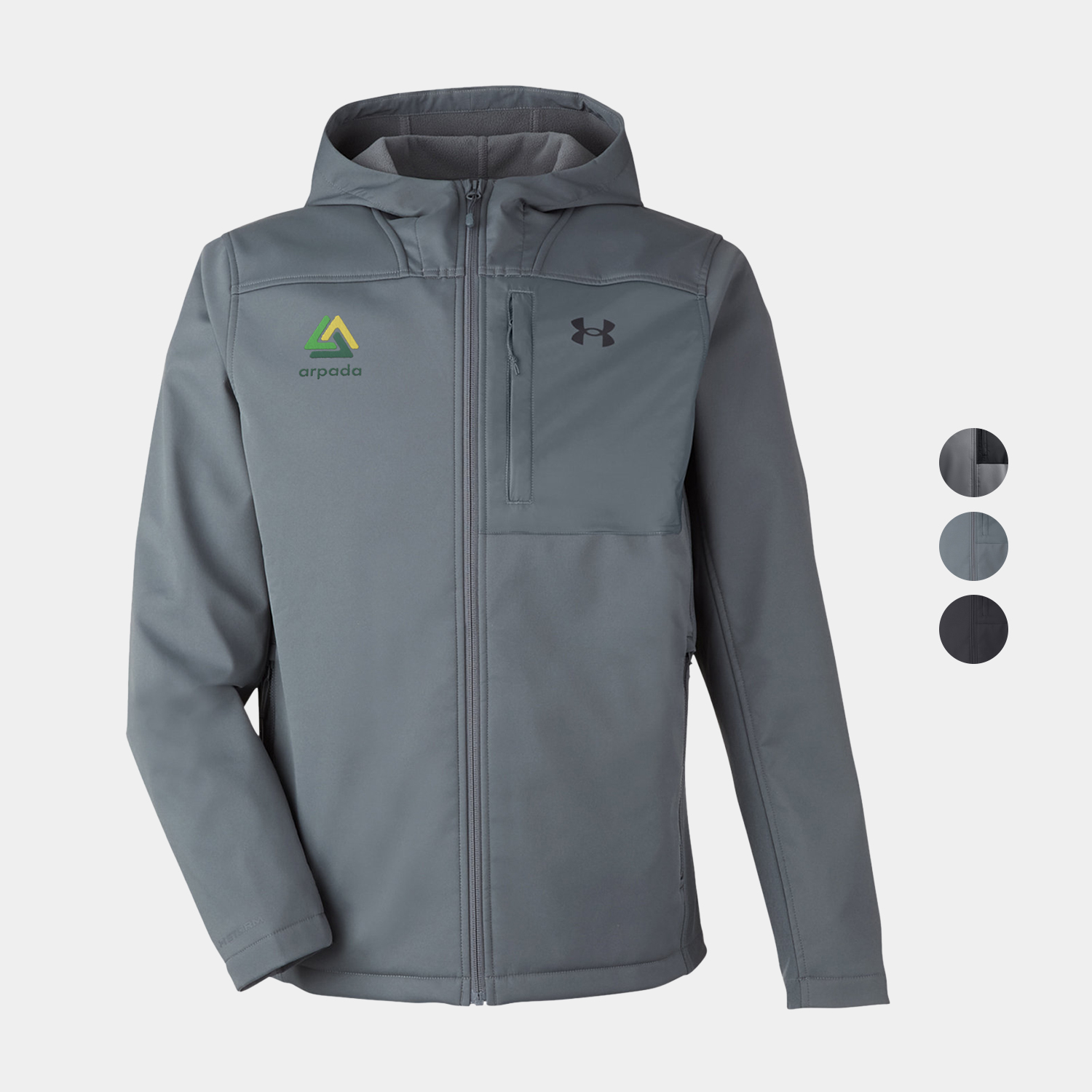 Under Armour Men's CGI Shield 2.0 Hooded Jacket 5
