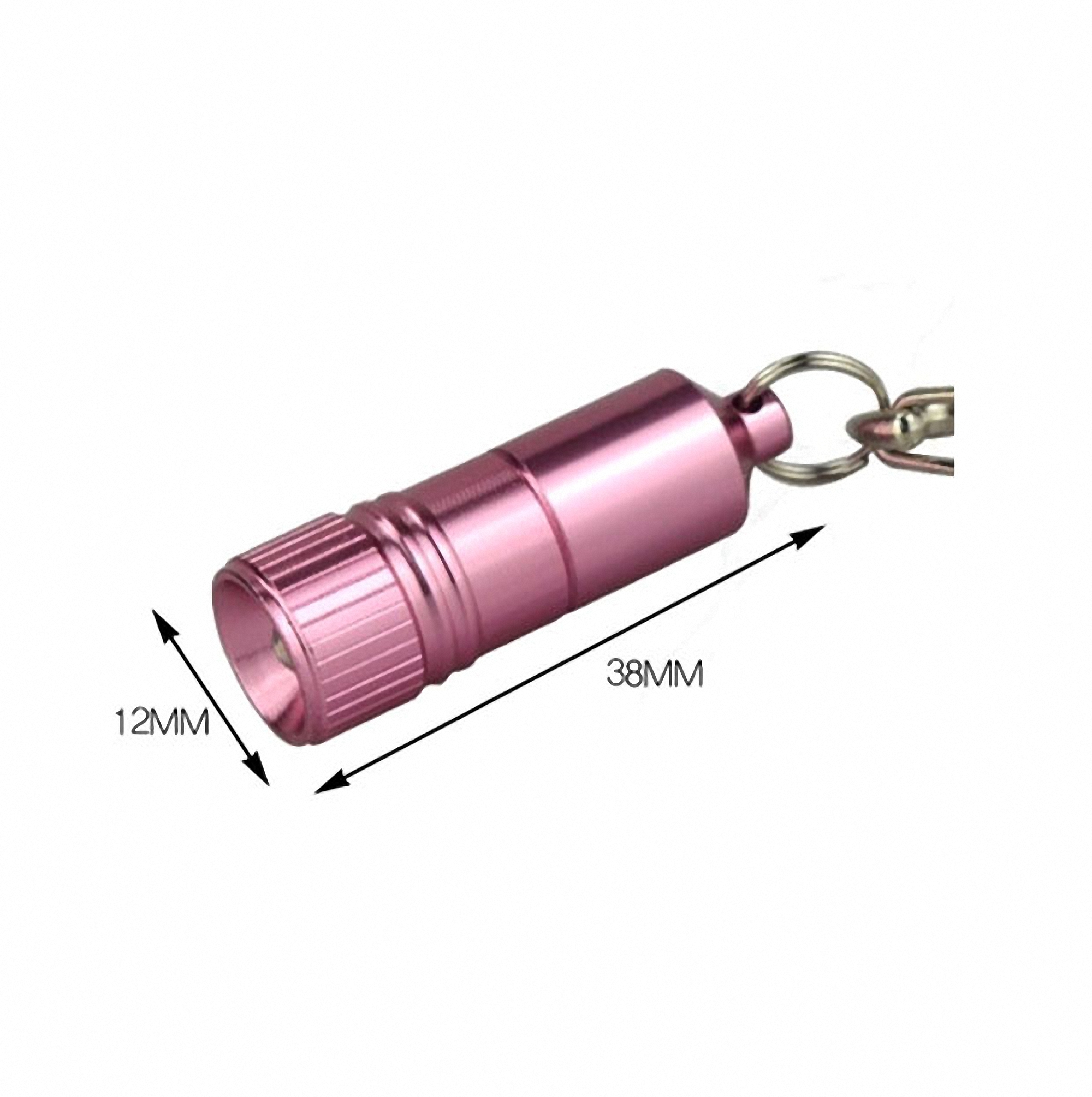 Compact Aluminum LED Keychain Flashlight 2