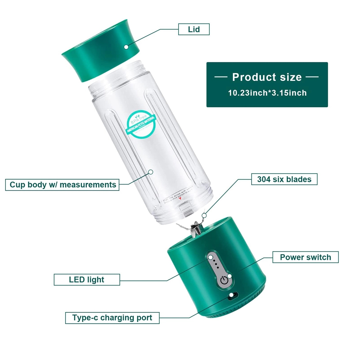 Portable Blender 4
