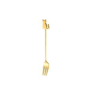 Cat Handle Steel Fork 6
