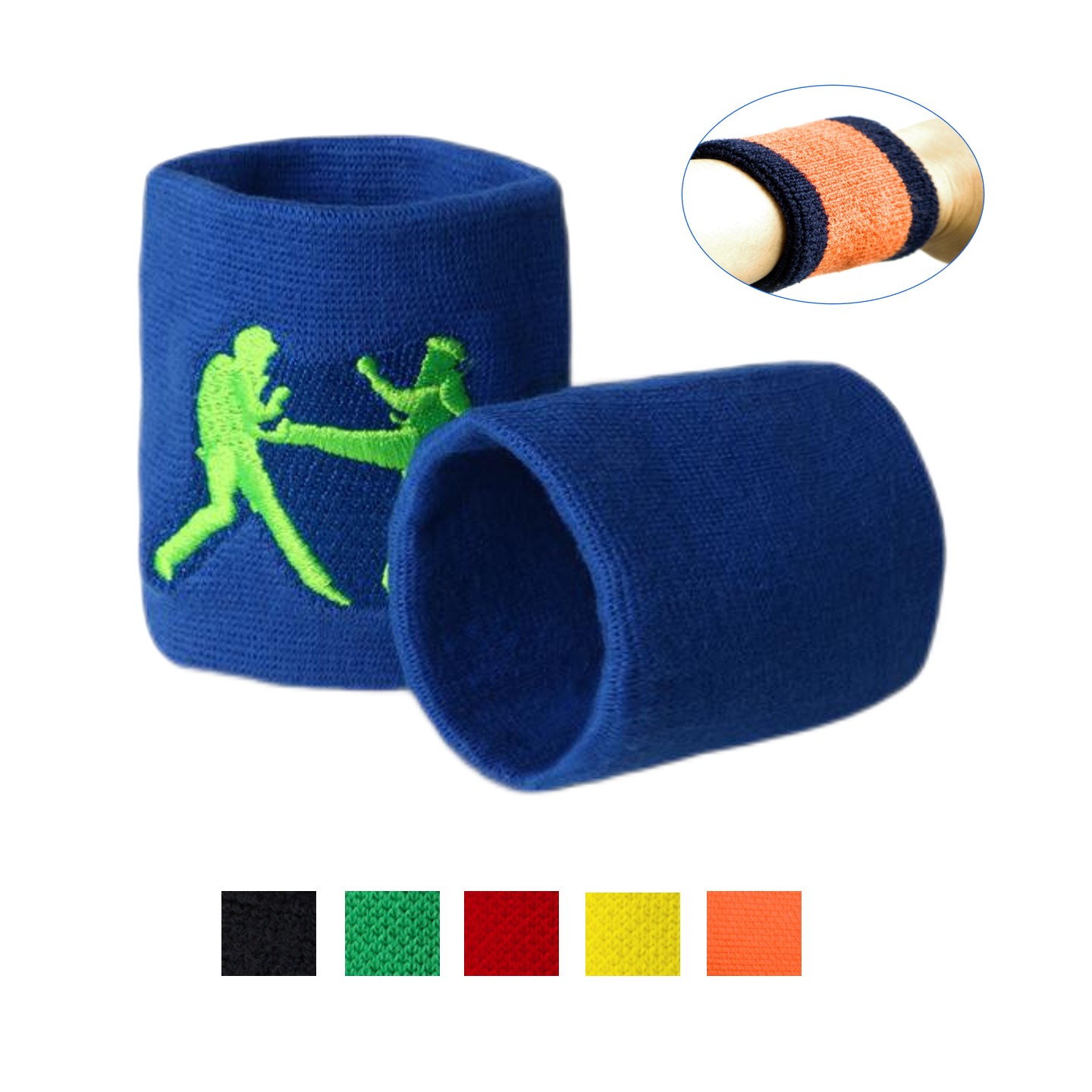 Embroidery Sports Wrist Band 2