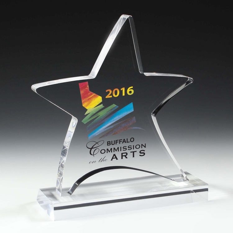 Moving Star Award - 4 Color Process 2