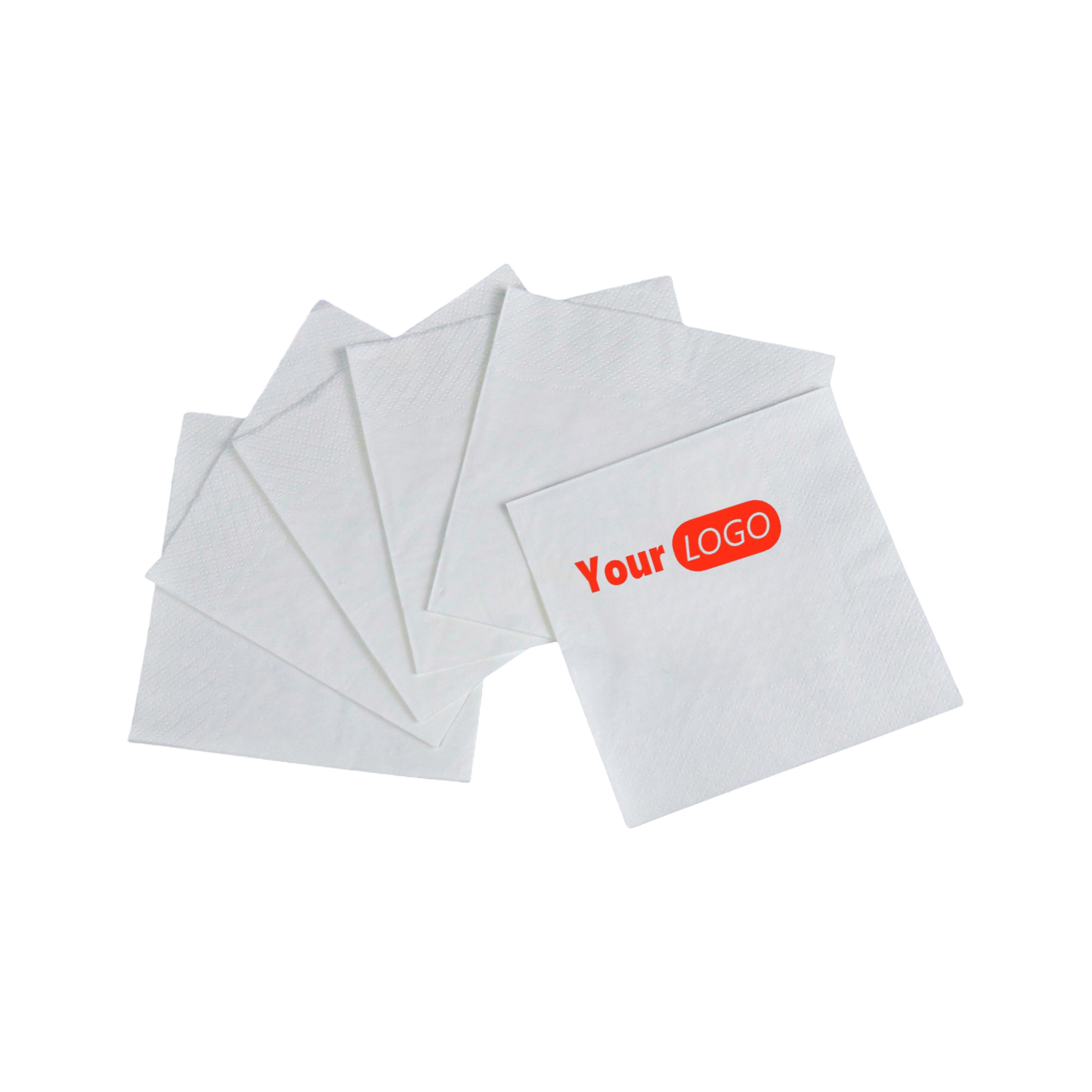 9x9 Inch Double Layer Wood Pulp Napkin 2