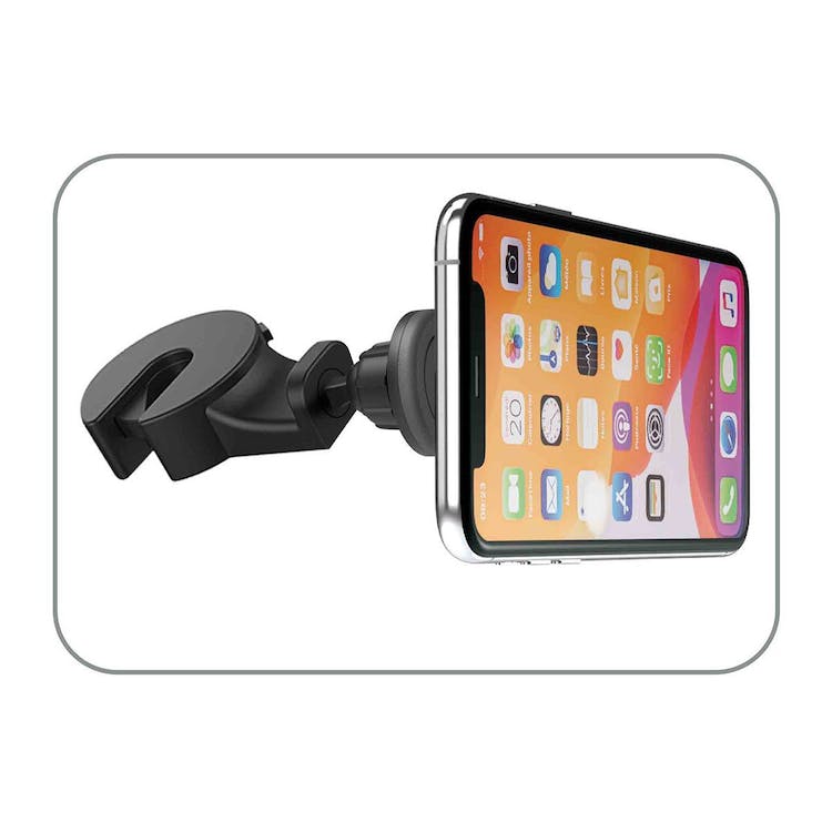 Magnetic Back Seat Mounts - Black 2