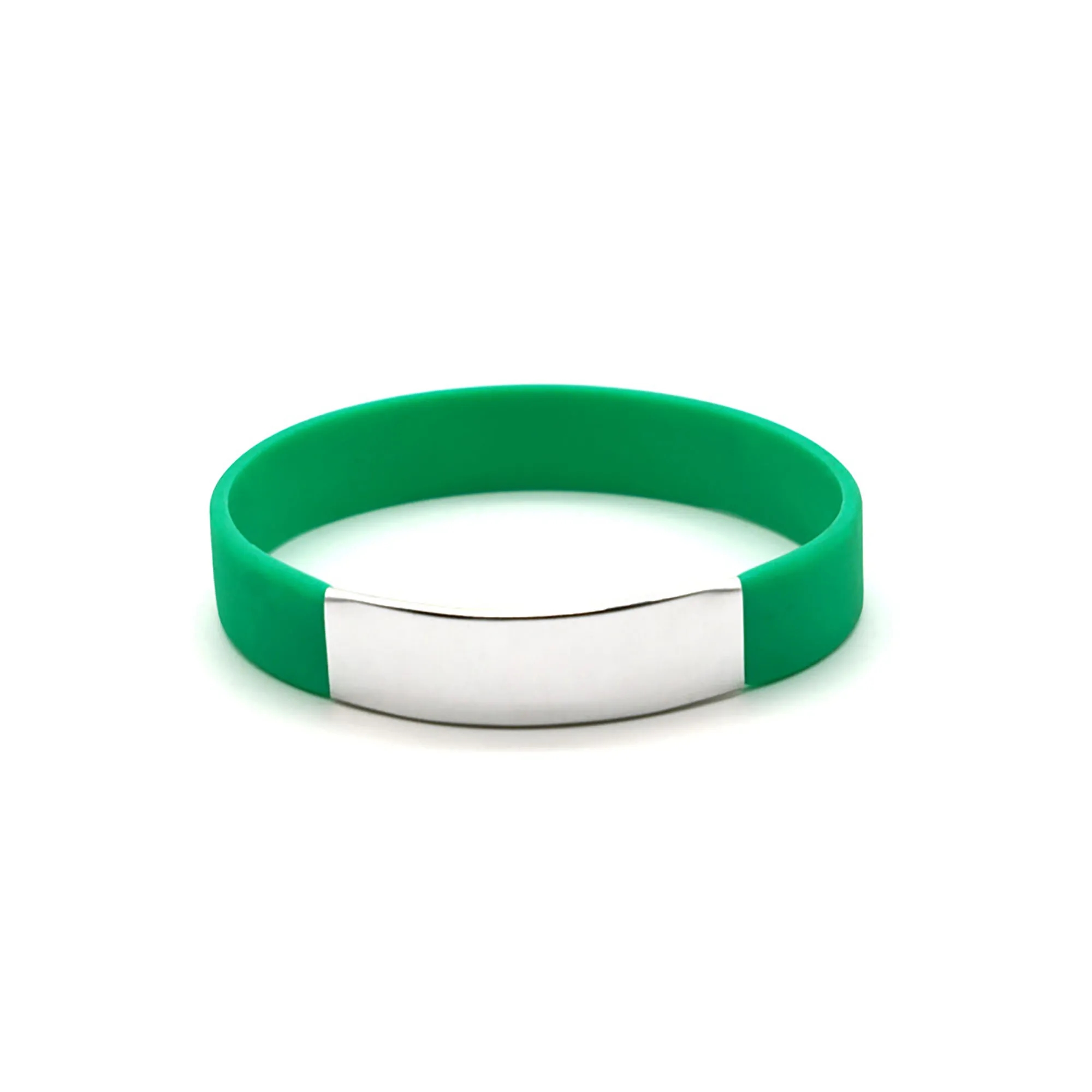 Aluminum Silicone Wristband 5