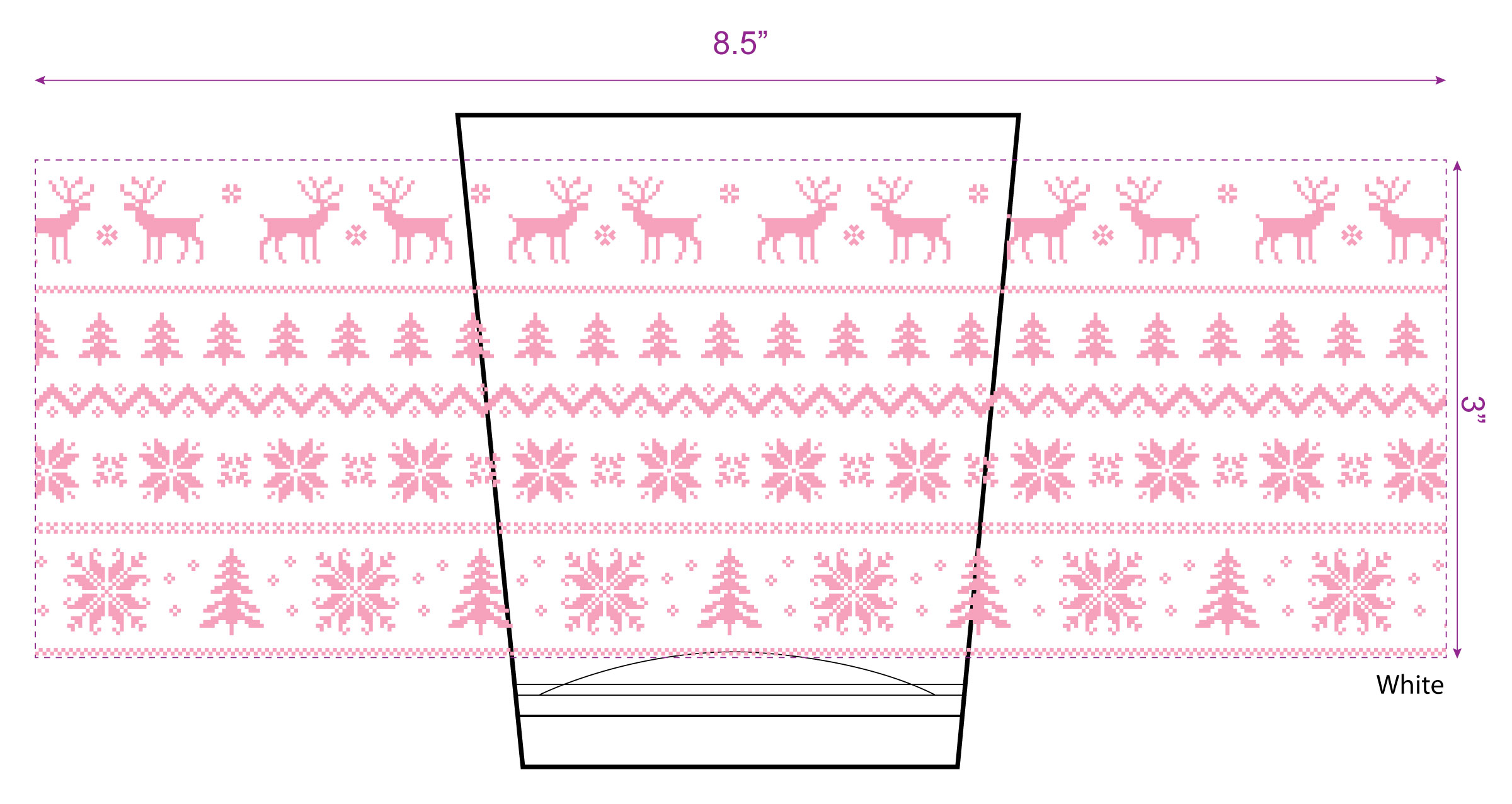 12oz Stock Holiday Cup 2