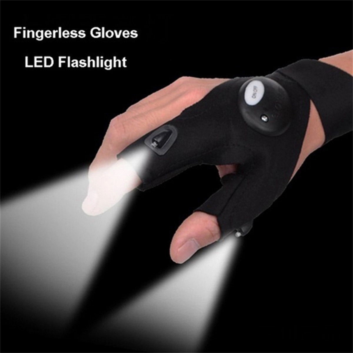 LED Flashlight Multipurpose Glove 4