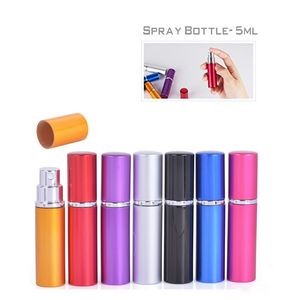 5ml Mini Liquid Spray Bottle With Aluminum Case 12