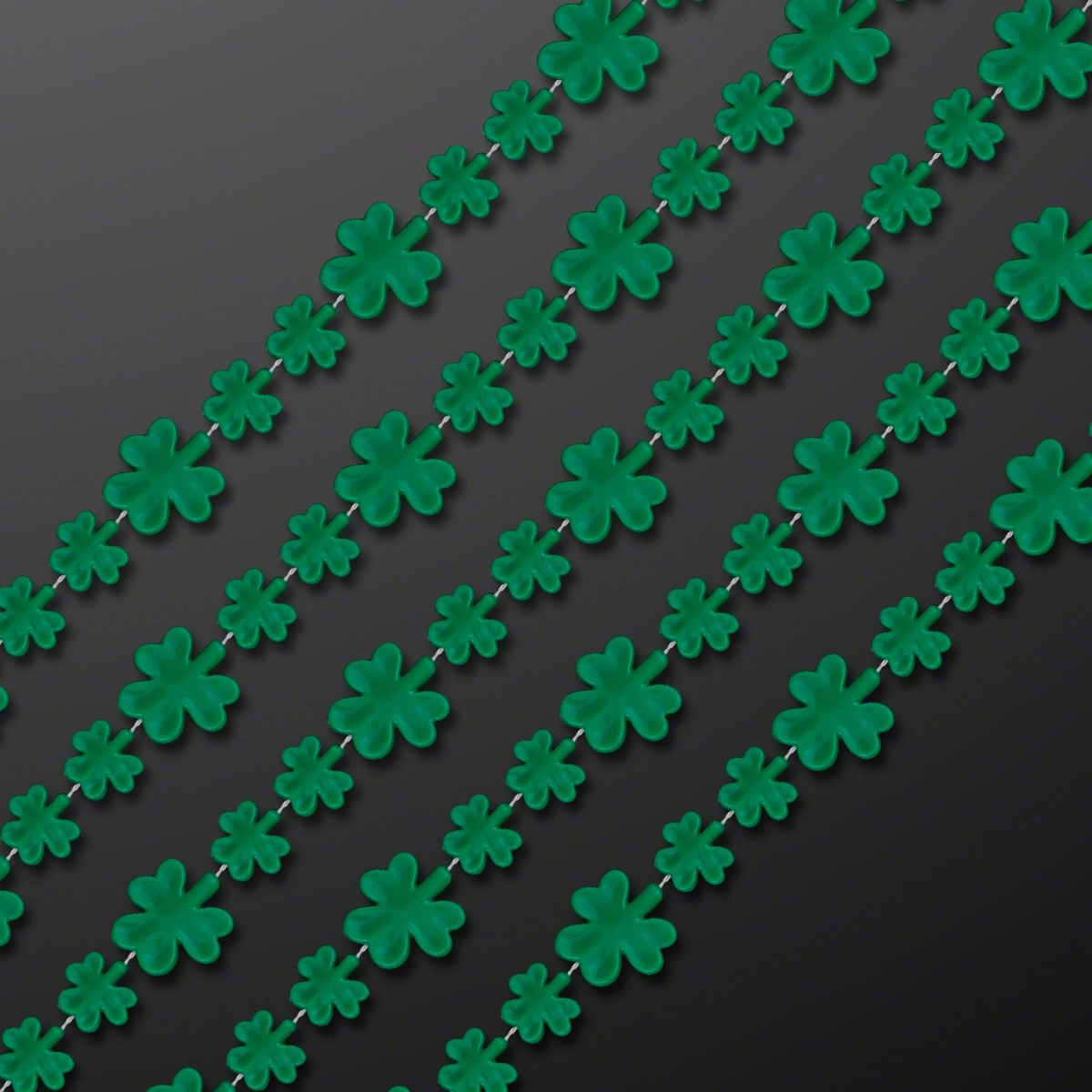 Lil' Shamrock Beads for St. Patty's Day (NON-Light Up) 1
