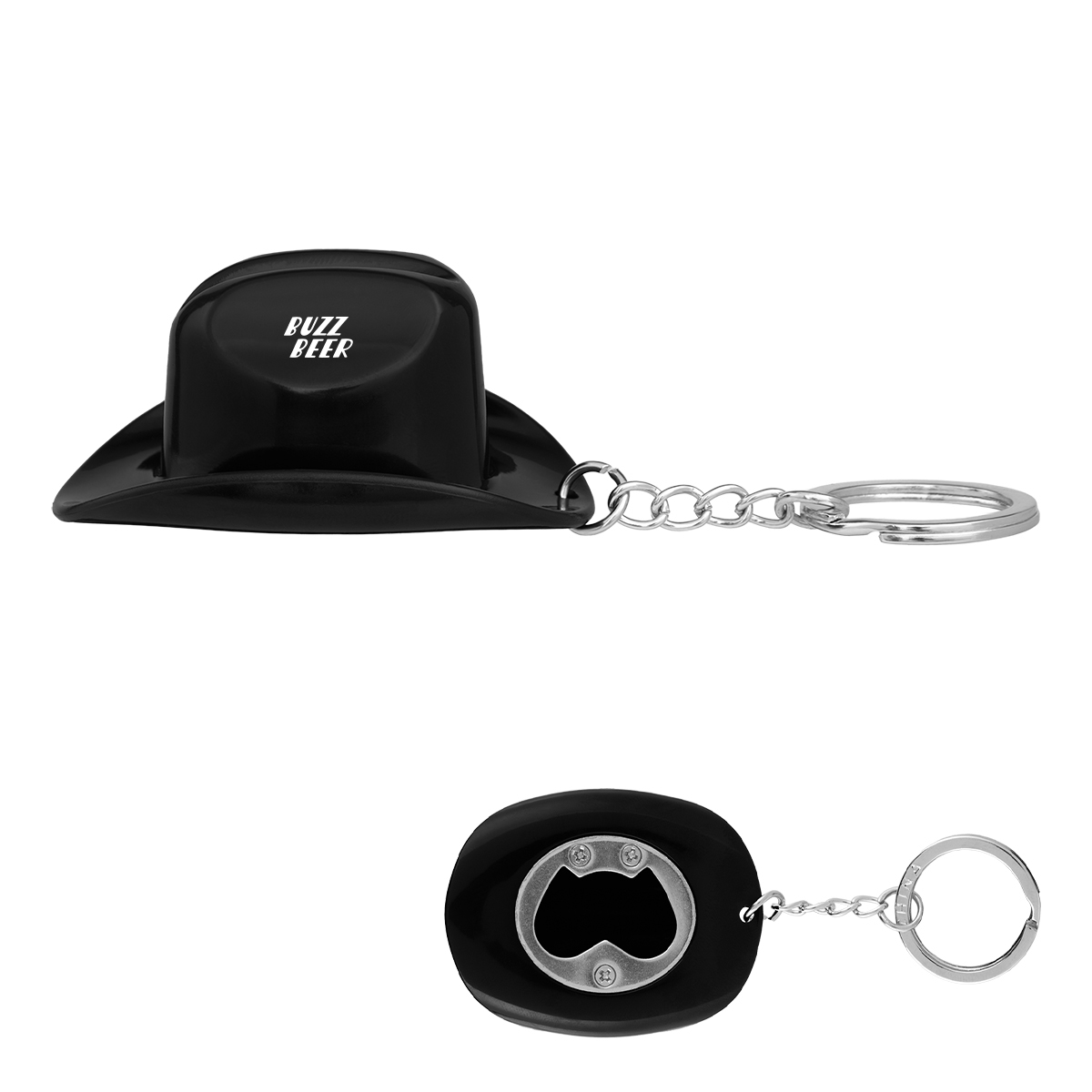 Cowboy Hat Bottle Opener Keychain 10