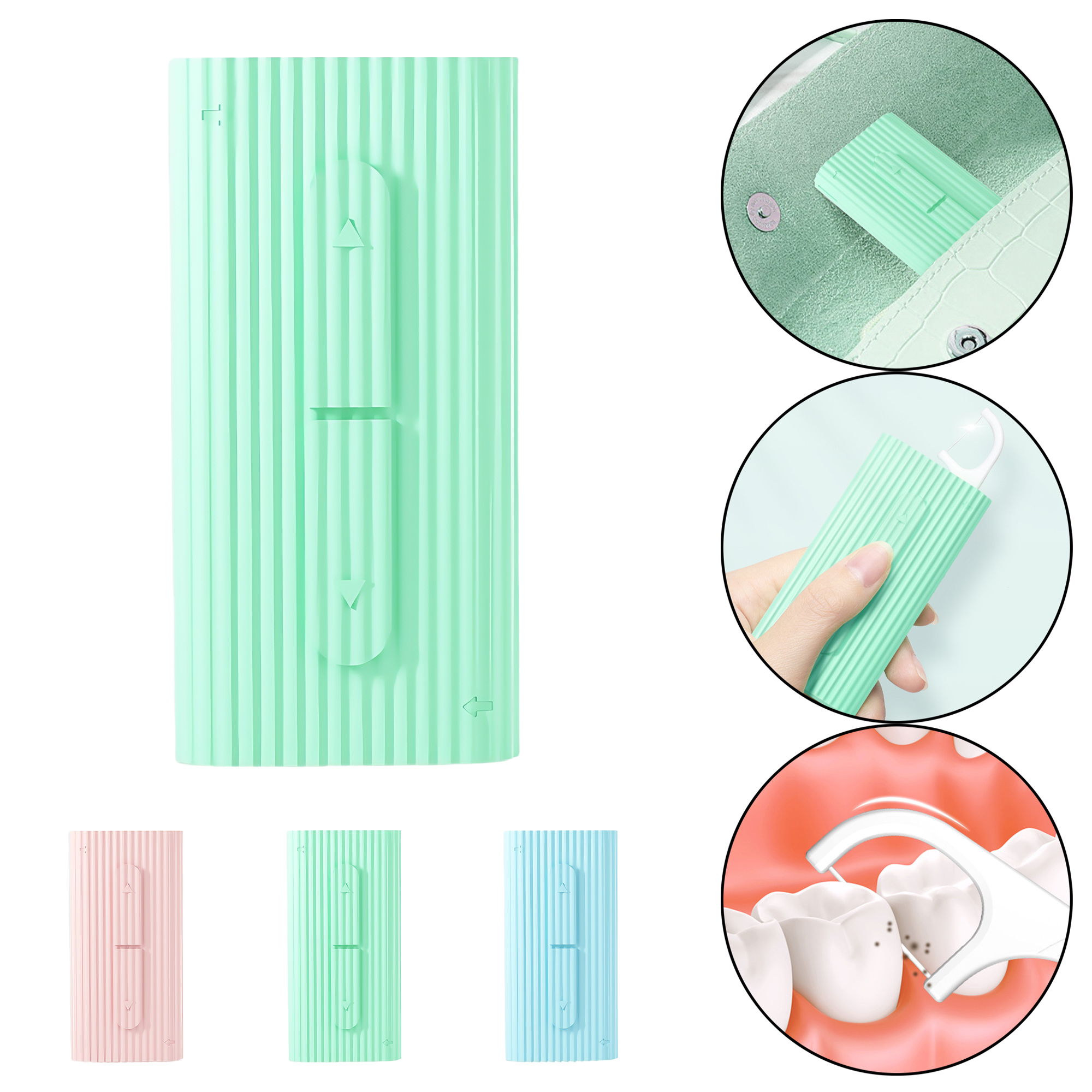 10 Pack Portable Automatic Floss Box 3