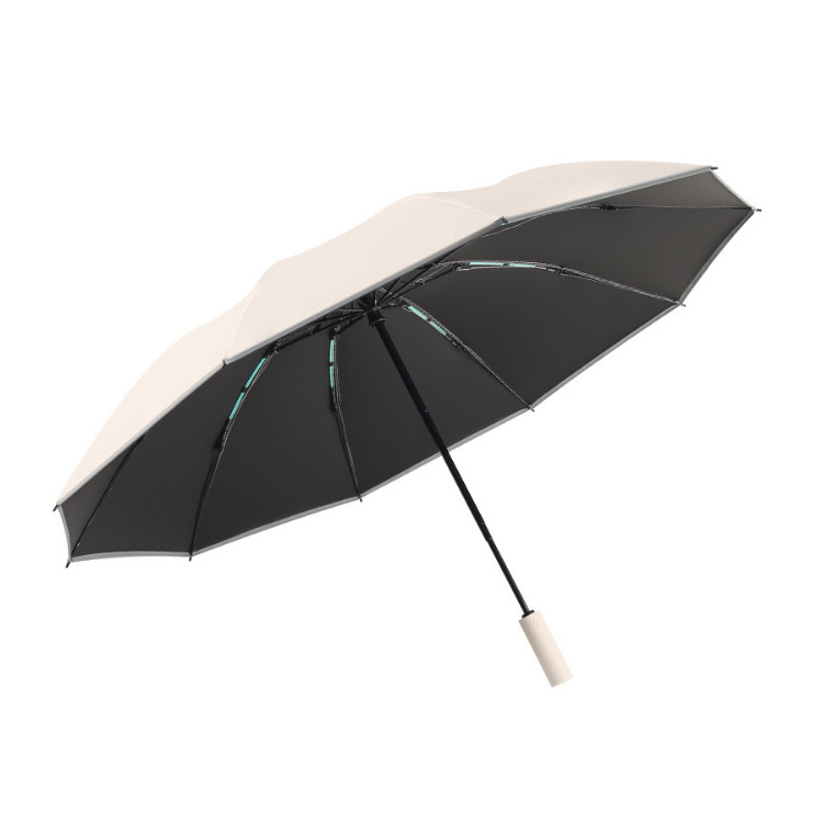 10 Ribs Automatically Open and Close Folding Inverted Umbrella 2
