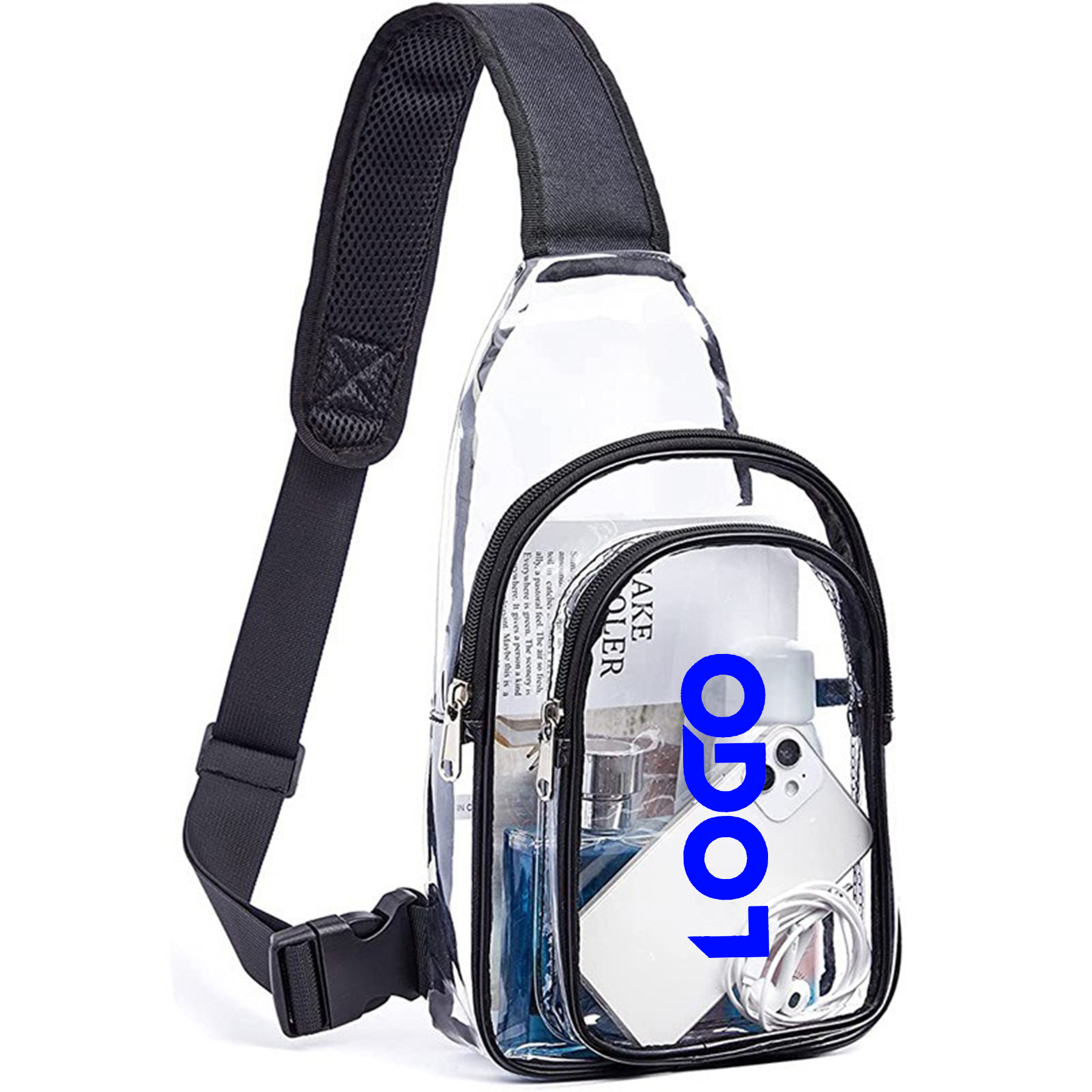 Clear PVC Sling Bag