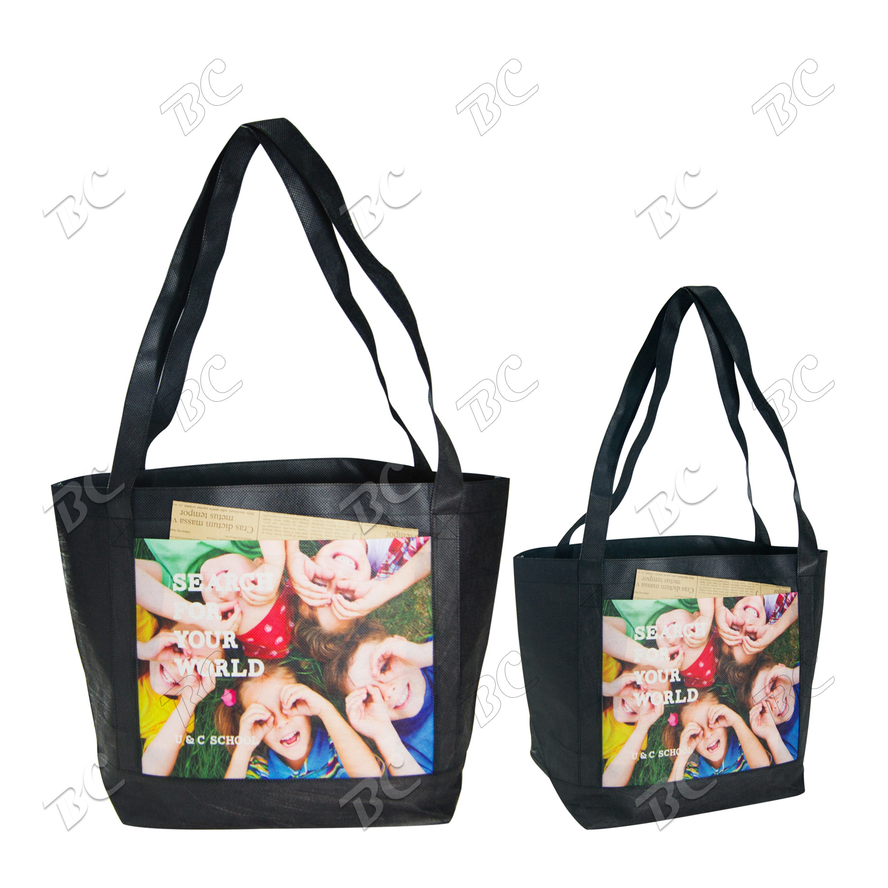 Fully Sublimated Broadway Business Tote Bags 1