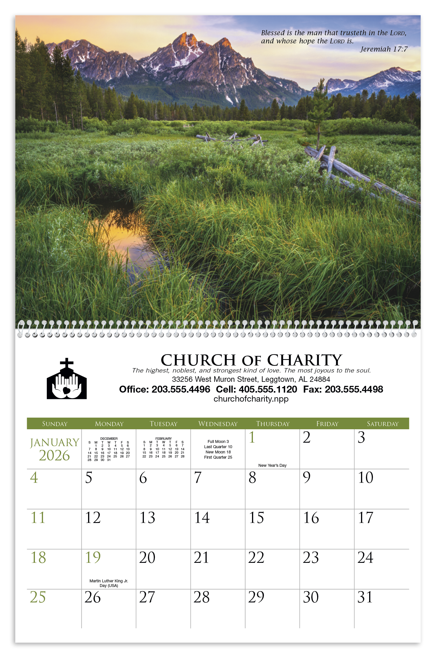 Triumph® Calendars Bible Passages Calendar 45
